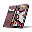 Caseme - Hoesje geschikt voor Samsung Galaxy A73 5G - Wallet Book Case - Magneetsluiting -  Rood