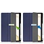 Cover2day - Tablet hoes geschikt voor Samsung Galaxy Tab S8 Plus (2022) - 12.7 inch - Flexibel TPU - Tri-Fold Book Case - Met pencil houder - Donker Blauw