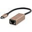 LMP - USB-C naar Gigabit Ethernet Adapter - Goud