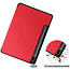 Cover2day - Tablet hoes geschikt voor Samsung Galaxy Tab S8 (2022) - 11 inch - Flexibel TPU - Tri-Fold Book Case - Met pencil houder - Rood