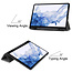 Cover2day - Tablet hoes geschikt voor Samsung Galaxy Tab S8 (2022) - 11 inch - Flexibel TPU - Tri-Fold Book Case - Met pencil houder - Grijs