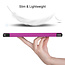 Cover2day - Tablet hoes geschikt voor Samsung Galaxy Tab S8 (2022) - 11 inch - Flexibel TPU - Tri-Fold Book Case - Met pencil houder - Paars