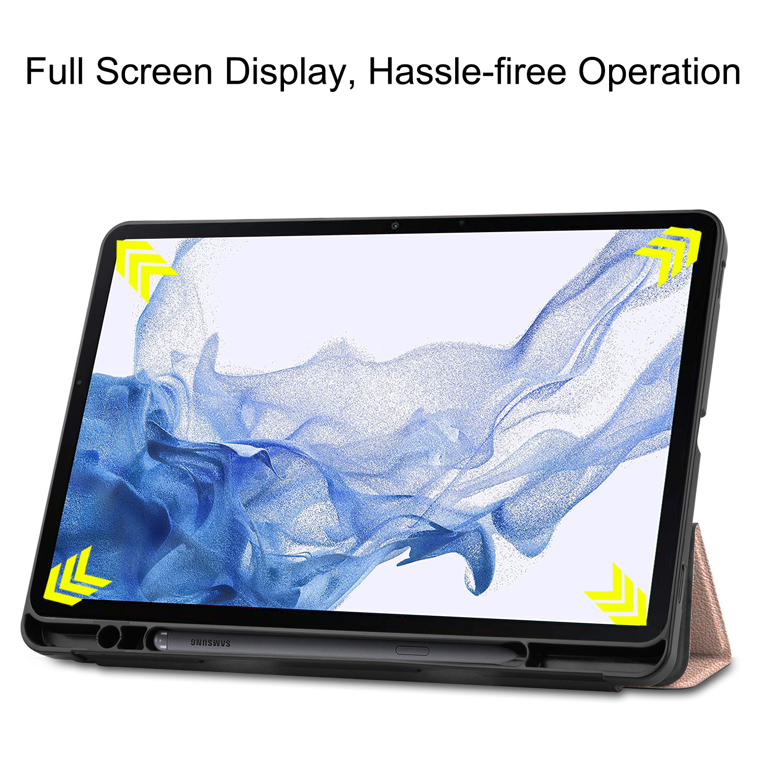 Dwaal Orthodox Sada Cover2day Cover2day - Tablet hoes geschikt voor Samsung Galaxy Tab S8  (2022) - 11 inch - Flexibel TPU - Tri-