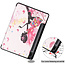 Cover2day - Tablet hoes geschikt voor Samsung Galaxy Tab S8 (2022) - 11 inch - Flexibel TPU - Tri-Fold Book Case - Met pencil houder - Flower Fairy