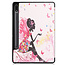 Cover2day - Tablet hoes geschikt voor Samsung Galaxy Tab S8 (2022) - 11 inch - Flexibel TPU - Tri-Fold Book Case - Met pencil houder - Flower Fairy