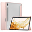 Cover2day - Tablet Hoes geschikt voor Samsung Galaxy Tab S8 (2022) - Tri-Fold Transparante Cover - Met Pencil Houder - Roze