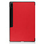 Cover2day - Tablet Hoes geschikt voor Samsung Galaxy Tab S8 Ultra (2022) - Auto Wake Functie - Tri-Fold Book Case - Rood