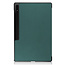 Cover2day - Tablet Hoes geschikt voor Samsung Galaxy Tab S8 Ultra (2022) - Auto Wake Functie - Tri-Fold Book Case - Groen