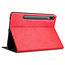 Cover2day - Hoes geschikt voor Samsung Galaxy Tab S8 (2022) - PU Leer Folio Book Case - Rood