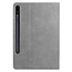 Cover2day - Hoes geschikt voor Samsung Galaxy Tab S8 Plus (2022) - PU Leer Folio Book Case - Grijs