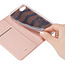 Dux Ducis - Telefoonhoesje geschikt voor iPhone SE 2022 - Skin Pro Book Case - Rosé Goud