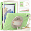 Cover2day - Tablet Hoes geschikt voor Samsung Galaxy Tab A8 (2021) - 10.5 Inch - Hand Strap Armor Case - Licht Groen