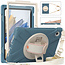 Cover2day - Tablet Hoes geschikt voor Samsung Galaxy Tab A8 (2021) - 10.5 Inch - Hand Strap Armor Case - Cyaan