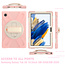 Cover2day - Tablet Hoes geschikt voor Samsung Galaxy Tab A8 (2021) - 10.5 Inch - Hand Strap Armor Case - Licht Roze