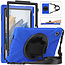 Cover2day - Tablet Hoes geschikt voor Samsung Galaxy Tab A8 (2021) - 10.5 Inch - Hand Strap Armor Case - Donker Blauw