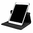 Case2go - Tablet cover suitable for iPad 2021 - 10.2 Inch - Rotatable Book Case Cover - Black