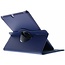 Case2go - Tablet cover suitable for iPad 2021 - 10.2 Inch - Rotatable Book Case Cover - Dark Blue