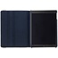 Case2go - Tablet cover suitable for iPad 2021 - 10.2 Inch - Rotatable Book Case Cover - Dark Blue