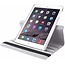 Case2go - Tablet cover suitable for iPad 2021 - 10.2 Inch - Rotatable Book Case Cover - White