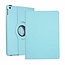 Cover2day - Tablet hoes geschikt voor iPad 2021 - 10.2 Inch - Draaibare Book Case Cover - Licht Blauw