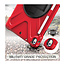 Case2go - Tablet cover suitable for iPad 2021 - 10.2 Inch - Hand Strap Armor Case - Red