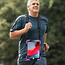 Tablet hoes geschikt voor iPad 2021 - 10.2 Inch - Hand Strap Armor Case - Magenta