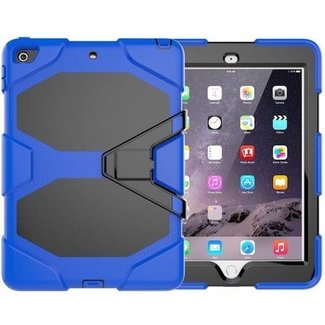 Cover2day Case2go - Tablet cover suitable for iPad 2021 - 10.2 Inch - Extreme Armor Case - Dark Blue
