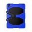 Case2go - Tablet cover suitable for iPad 2021 - 10.2 Inch - Extreme Armor Case - Dark Blue