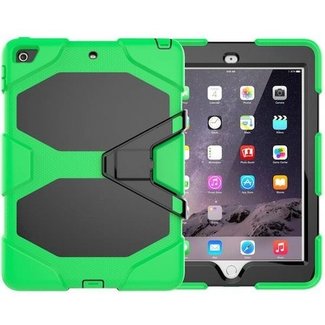 Cover2day Case2go - Tablet cover suitable for iPad 2021 - 10.2 Inch - Extreme Armor Case - Green