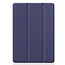 Tablet hoes geschikt voor iPad 2021 - 10.2 Inch - Tri-Fold Book Case - Donker Blauw