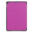 Case2go - Tablet cover suitable for iPad 2021 - 10.2 Inch - Tri-Fold Book Case - Purple