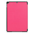 Case2go - Tablet cover suitable for iPad 2021 - 10.2 Inch - Tri-Fold Book Case - Magenta