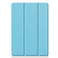 Tablet hoes geschikt voor iPad 2021 - 10.2 Inch - Tri-Fold Book Case - Licht Blauw