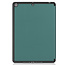 Tablet hoes geschikt voor Apple iPad 2021 - 10.2 inch - Tri-Fold Book Case - Apple Pencil Houder - Groen