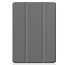 Case2go - Tablet cover suitable for Apple iPad 2021 - 10.2 inch - Tri-Fold Book Case - Apple Pencil Holder - Gray