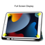 Tablet hoes geschikt voor Apple iPad 2021 - 10.2 inch - Tri-Fold Book Case - Apple Pencil Houder - Witte Bloesem