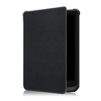 Cover2day Case2go - Case for PocketBook Touch HD 3 - Slim Tri-Fold Book Case -with Auto Sleep Wake Function - Black