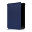 Case2go - Case for PocketBook Touch Lux 5 - Slim Tri-Fold Book Case -with Auto Sleep Wake Function - Dark Blue