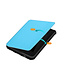Case2go - Case for PocketBook Touch Lux 5 - Slim Tri-Fold Book Case -with Auto Sleep Wake Function - Light Blue