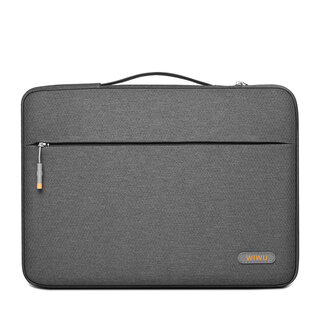 WIWU Laptoptas 15.6 Inch - Laptop Sleeve - Pilot Series waterdichte Laptophoes - Grijs