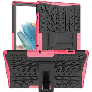 Cover2day Cover2day - Tablet Hoes geschikt voor Samsung Galaxy Tab A8 (2021) - 10.5 inch -Schokbestendige Back Cover - Met pencil houder - Magenta