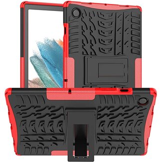 Cover2day Cover2day - Tablet Hoes geschikt voor Samsung Galaxy Tab A8 (2021) - 10.5 inch -Schokbestendige Back Cover - Met pencil houder - Rood