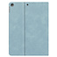 Case2go - Tablet cover suitable for iPad 2021 - 10.2 Inch - PU Leather Folio Book Case - Light Blue