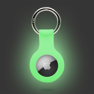 Cover2day Apple AirTag Keychain - Silicone AirTag Case - AirTag pendant - Glow in the Dark