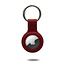 Apple AirTag Keychain - Silicone AirTag Case - AirTag pendant - Dark Red