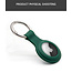 Apple AirTag Keychain - Silicone AirTag Case - AirTag pendant - Dark Green