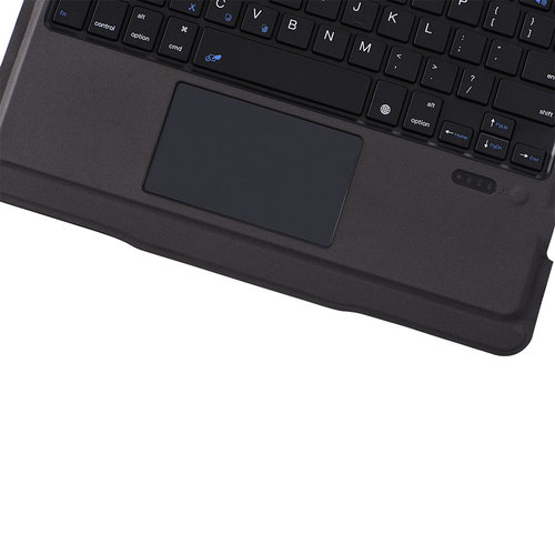 Cover2day Bluetooth toetsenbord Tablet hoes voor iPad 2021 - 10.2 Inch - QWERTY layout - Touchpad - Sleep/Wake-up functie - Zwart