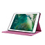 Case2go - Tablet cover suitable for iPad 2021 - 10.2 Inch - Book Case with Soft TPU holder - Pink