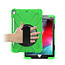 Tablet hoes geschikt voor iPad 2021 - 10.2 Inch - Hand Strap Armor Case - Green