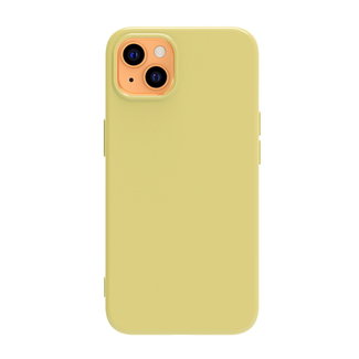 Cover2day Hoesje Geschikt voor Apple iPhone 13 Pro - TPU Shock Proof Case - Siliconen Back Cover - Geel